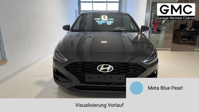i30 Meta Blue Vorlauf, Beispielbilder, ggf. teilweise mit Sonderausstattung