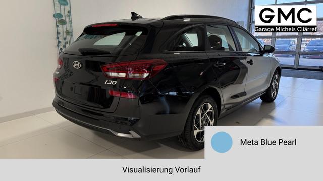 i30 Meta Blue Vorlauf, Beispielbilder, ggf. teilweise mit Sonderausstattung