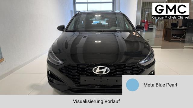 i30 Meta Blue Vorlauf, Beispielbilder, ggf. teilweise mit Sonderausstattung