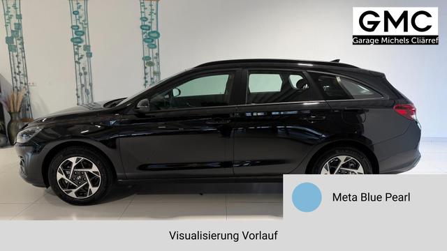 i30 Meta Blue Vorlauf, Beispielbilder, ggf. teilweise mit Sonderausstattung