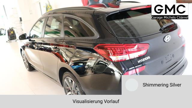 i30 Shimmering Silver Vorlauf, Beispielbilder, ggf. teilweise mit Sonderausstattung