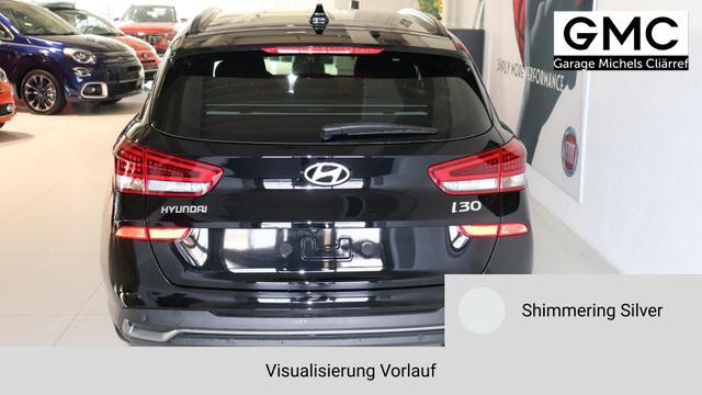 i30 Shimmering Silver Vorlauf, Beispielbilder, ggf. teilweise mit Sonderausstattung