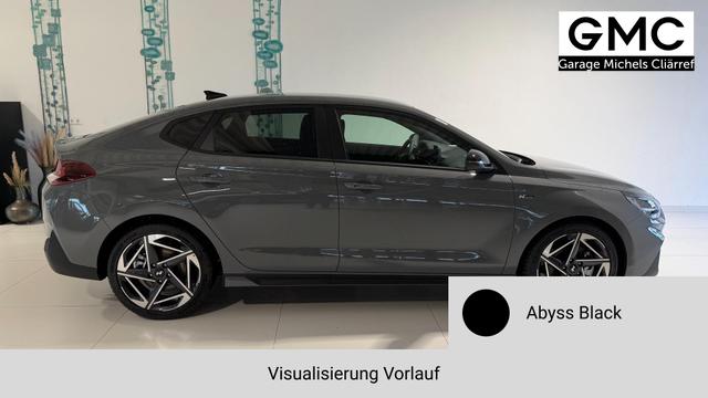 i30 Abyss Black Vorlauf, Beispielbilder, ggf. teilweise mit Sonderausstattung