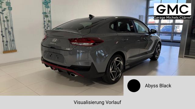 i30 Abyss Black Vorlauf, Beispielbilder, ggf. teilweise mit Sonderausstattung