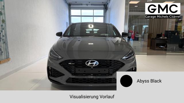 i30 Abyss Black Vorlauf, Beispielbilder, ggf. teilweise mit Sonderausstattung