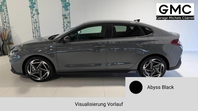 i30 Abyss Black Vorlauf, Beispielbilder, ggf. teilweise mit Sonderausstattung