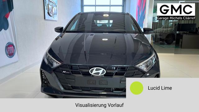 i20 Lucid Lime, Beispielbilder, ggf. teilweise mit Sonderausstattung