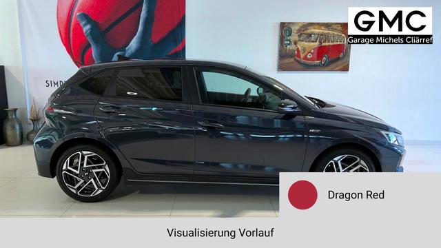 i20 Dragon Red Vorlauf, Beispielbilder, ggf. teilweise mit Sonderausstattung
