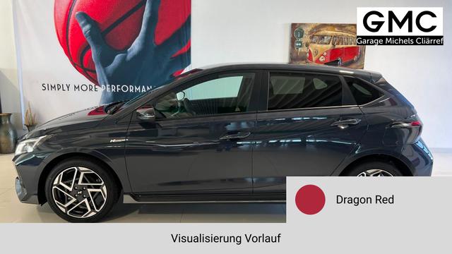 i20 Dragon Red Vorlauf, Beispielbilder, ggf. teilweise mit Sonderausstattung