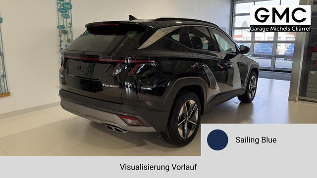 Tucson GO Plus Sailing Blue Vorlauf