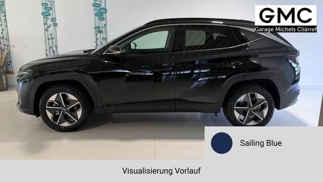 Tucson GO Plus Sailing Blue Vorlauf