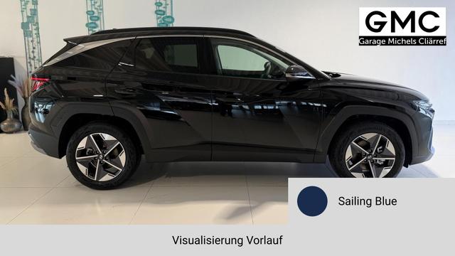 Tucson GO Plus Sailing Blue Vorlauf