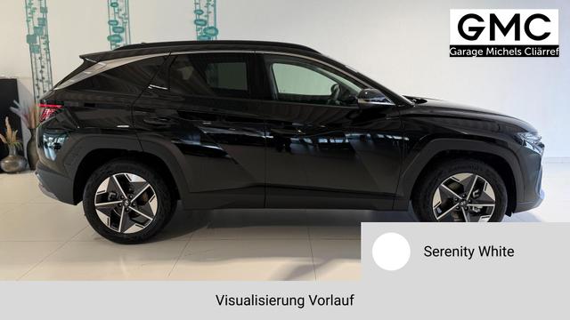 Tucson GO Plus Serenity White, Beispielbilder, ggf. teilweise mit Sonderausstattung