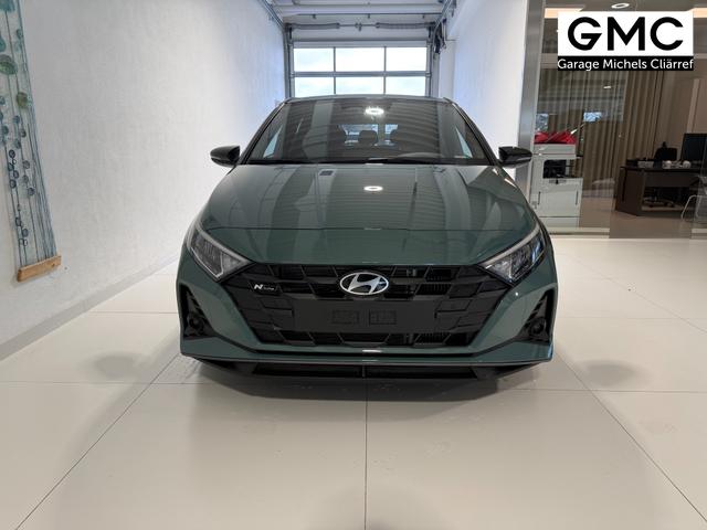 Hyundai i20 N Line Mangrove Green