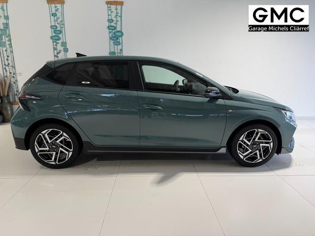 Hyundai i20 N Line Mangrove Green