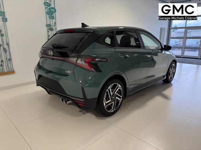Hyundai i20 N Line Mangrove Green