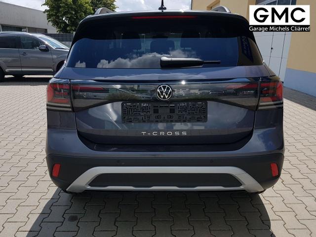 Volkswagen / T-Cross / Grau / People Limited / / Rauchgrau Metallic, AHK, Beispielbilder, ggf. teilweise mit Sonderausstattung