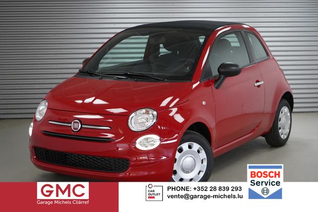 Fiat 500C - 1,0 Hybrid Klima and Sound - LAGER