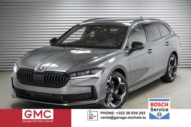 Skoda Superb Combi - Kombi 2,0 TDI DSG 4x4 Sportline - L -LAG.