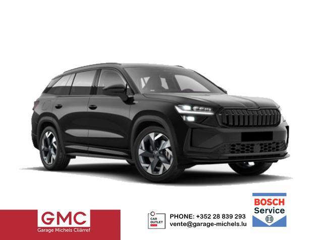Skoda Kodiaq - Sportline 2.0 TDI DSG 4x4 7Sitzer*Standheizung*AHK*NAVI*SHZ*Matrix*360°*IPA*Keyless*Canton