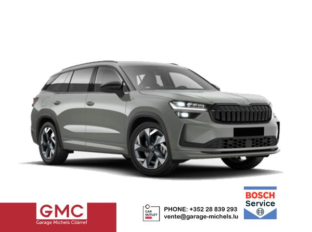 Skoda Kodiaq - Sportline 2.0 TDI DSG 4x4 7Sitzer*Standheizung*AHK*NAVI*SHZ*Matrix*360°*IPA*Keyless*Canton