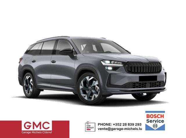 Skoda Kodiaq - Sportline 2.0 TSI DSG 4x4 7Sitzer*AHK*NAVI*SHZ*Matrix*360°*IPA*Keyless*Canton