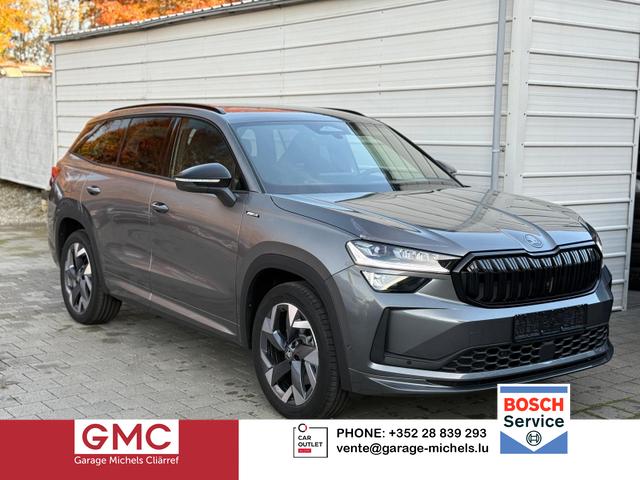 Skoda Kodiaq - Sportline 2.0 TDI DSG 4x4 7Sitzer*AHK*NAVI*SHZ*Matrix*360°*IPA*Keyless*Canton