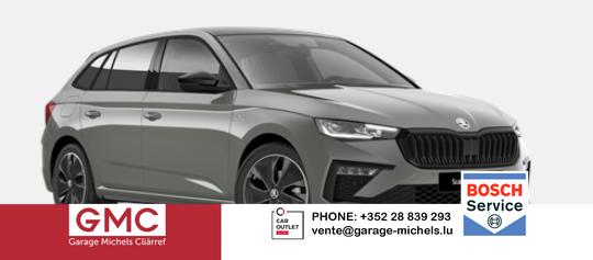Skoda Scala - Monte Carlo 1.0 TSI 115PS, STAHL-GRAU, Panoramadach, 17"Alu, Climatronic, MATRIX-LED, Kessy, Verlängerte Heckscheibe, SunSet, Parksensoren vorn/hinten, Rückfahrkamera, Tempomat, Winter-Paket, Sport-M-Lederlenkrad beheizt, Virtual Cockpit, Radio 8", SmartLink