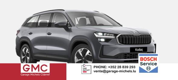 Skoda Kodiaq - Selection 1.5 TSI mHEV 150PS DSG, GRAU-METALLIC + STANDHEIZUNG, 3J. Garantie, 18" Alu, MATRIX-LED, NAVI 13", Alarm, Anhängerkupplung, Elektr. Heckklappe, ACC, 3Z-Climatronic, KESSY, Sitzheizung, Parksensoren v/h, Kamera, Fahrersitz elektr/Memory, Sport-M-Lederlenk