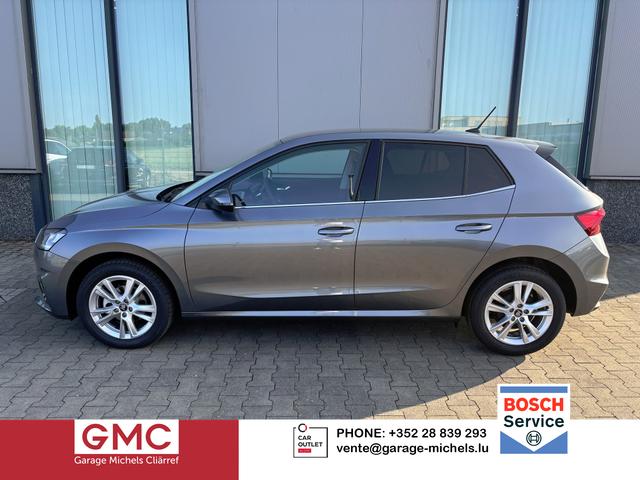 Skoda Fabia - Sondermodell 130 Jahre PREMIUM 1.0 TSI 95PS, Grau-Metallic, 16" ALU, SunSet, Parksensoren vo/hi, Kamera, Kessy, Alarm, Toter-Winkel, Virtual Cockpit 10", LED-Scheinwerfer, M-Lederlenkrad beheizt, NSW Sitzheizung, Tempomat, Climatronic, Infotainment 8"+Smartlink