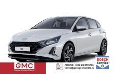 Hyundai i20 - Comfort 1.2i 79PS, Sonderfarbe ATLAS-WHITE, DESIGN-PACK: 16" ALUFELGEN + LED, 5 Jahre Garantie, NAVIGATION 10,25", Klima, Parksensoren hinten, Rückfahrkamera, Alarm, Lederlenkrad, Tempomat, Armlehne vorne, Reserverad, 4x elektr. Fensterheber, Fernlicht-Assistent