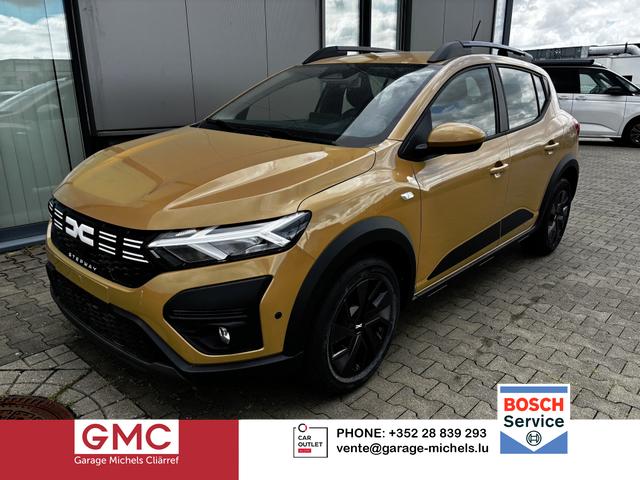 Dacia Sandero Stepway - Expression 1.0 ECO-G100 LPG-GASANLAGE/BENZIN, Safari-Beige Metallic, MEDIA Display 8", Klimaanlage, Parksensoren vorne/hinten, Rückfahrkamera, Toter-Winkel-Warner, Tempomat, Dachreling, Lederlenkrad, 4x elektr. FH, Armlehne, Spiegel einstell-/beheizbar