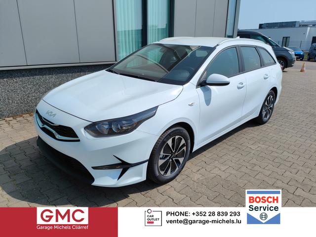 Kia Ceed Sportswagon - Spin 1.5 T-GDI 140PS 7DCT AUTOMATIK, Weiß, 16" Alu, Klimaanlage, Winter-Paket, Navi 10,25", Parksensoren hinten, Rückfahrkamera, Tempomat, Dachreling, Lederlenkrad