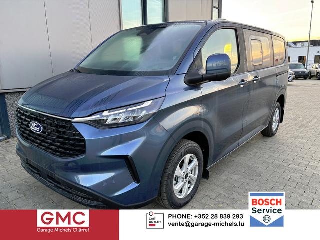 Ford Tourneo Custom - Trend 2.0 TDCi 136PS L1H1, 5 Jahre Garantie, 8 Plätze, AHK, 2 Schiebetüren, Privacy, Metallic, 16" Alu + Allwetter, PDC vo/hi, Kamera, LED-Scheinwerfer, Keyless, Beheizte Frontscheibe, Radio 13", AndroidAuto/Apple CarPlay, Tempomat, 3-Zonen-Klimaautomatik