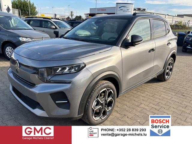 Citroën C3 - NEUES MODELL "MAX" Turbo 100PS, Grau-Metallic, Winterpaket, 17" Alufelgen, Parksensoren hinten, Rückfahrkamera, Klimautomatik, Privacy-Glas, Dachreling, Navigation, Head-up-Display, Außenspiegel elektr. einstell-/beheiz-/anklappbar, ZV mit Fernbedienung