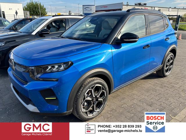 Citroën C3 - NEUES MODELL "MAX" Turbo 100PS, Blau-Metallic, Winterpaket, 17" Alufelgen, Parksensoren hinten, Rückfahrkamera, Klimautomatik, Privacy-Glas, Dachreling, Navigation, Head-up-Display, Außenspiegel elektr. einstell-/beheiz-/anklappbar, ZV mit Fernbedienung