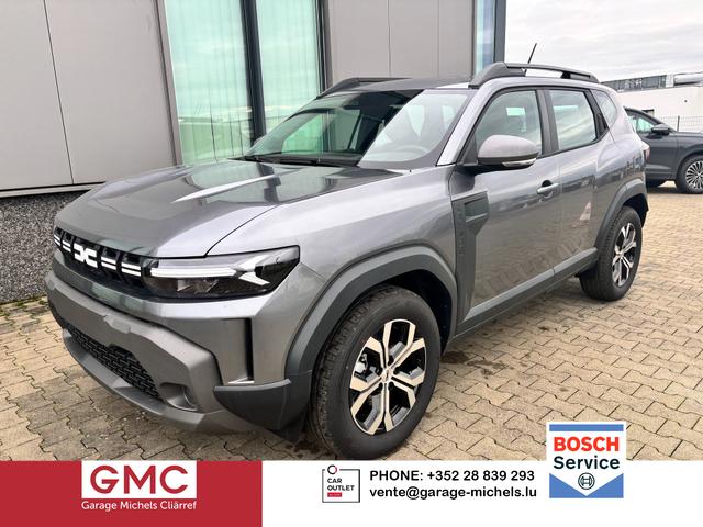 Dacia Duster - Expression 1.6 HYBRID 140 AUTOMATIK (Benzin/Elektro), 17" Alufelgen "TERGAN", Klimaanlage, R&uuml;ckfahrkamera, Parksensoren hinten, LED-Scheinwerfer, Radio Media 10" + Smartphone-Spiegelung, Armlehne, Dachreling, Tempomat, Verkehrszeichenerkennung, Spurassistent