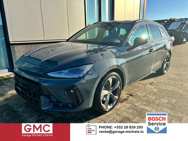 Cupra Leon Sportstourer - Basis 1.5 TSI 150PS 6-Gang, 5 Jahre Garantie, AHK SCHWENKBAR, EDGE-PAKET, WINTER-PAKET, Elektr. Heckklappe, Dachreling, 18" Alu, Voll-LED-Scheinwerfer, 3Z-Climatronic, ACC/Tempomat, Digitales Cockpit, Full Link, Parksensoren v/h, Privacy-Glas, M-Lederlenkrad