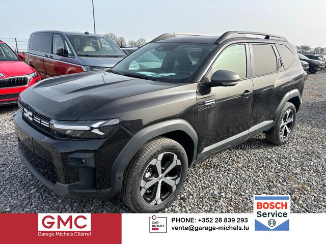 Dacia Bigster - Journey hybrid 155 (FULL-HYBRID) (Benzin+Elektro) AUTOMATIK, SCHWARZ-MET + WINTER-PAKET (Vordersitze, Lenkrad, Frontscheibe beheizt) PARKING (Toter-Winkel, 360&deg;Kamera, Parksensoren vorn/hinten), Klimaautomatik, Privacy, NAVI, ELEK. HECKKLAPPE, 18" Alu, ACC