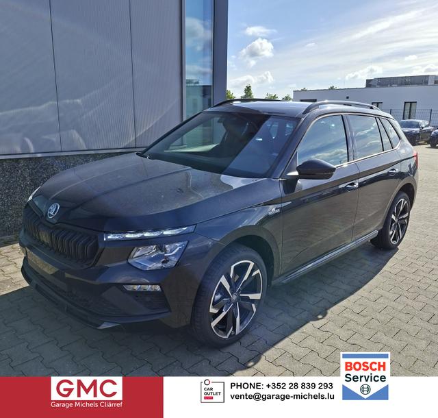Skoda Kamiq - Monte Carlo 1.5 TSI 150PS DSG, 5J GARANTIE, Schwarz-Perleffekt, 18" ALU, AHK SCHWENKBAR, Panoramadach, Matrix-LED, Parksensoren v/h, Kamera, Tempomat, Virtual Cockpit (8"!!), Kessy, Winter-Paket, Climatronic, Radio 8", SmartLink, NSW, Sport-M-Lederlenkrad beheizt