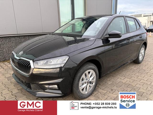 Skoda Fabia - Extra Plus 1.0 TSI 116PS, 5 Jahre Garantie, BLACK-MAGIC METALLIC, CLIMATRONIC, BEHEIZTE FRONTSCHEIBE, SITZHEIZUNG, M-Lederlenkrad BEHEIZT, 15" ALU, Parksensoren hinten, R&uuml;ckfahrkamera, Infotainment 8", Virtual Cockpit, Tempomat, NSW, Wireless SmartLink