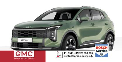 Kia Sportage - Silver 1.6 T-GDI 150PS AUTOMATIK, Experience-Green METALLIC, 2-Zonen-Klimaautomatik, Navigation 12,3", Parksensoren vorn/hinten, R&uuml;ckfahrkamera, 17" Alufelgen, Winterpaket/Sitzheizung vorne, Beheiztes Lederlenkrad, ACC Tempomat, Alarm, Dachreling Chrom