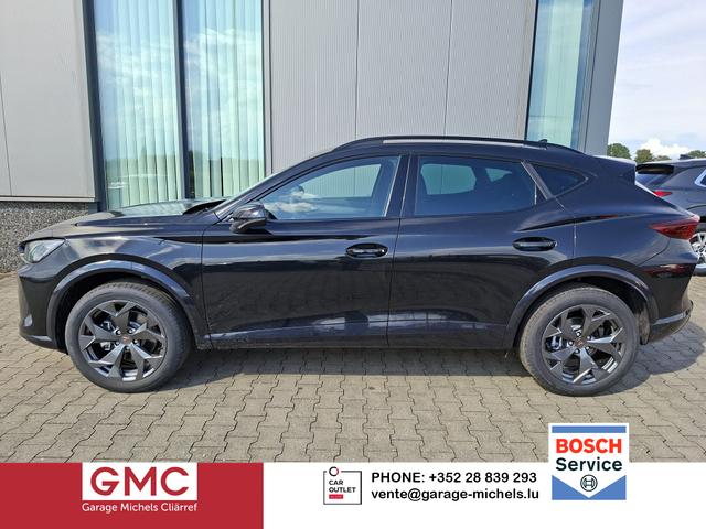 Cupra Formentor - Basis 1.5 eTSI 150PS DSG (AUTOMATIK), ANH&Auml;NGERKUPPLUNG, KESSY, ALARM, R&Uuml;CKFAHRKAMERA, ELEKTR. HECKKLAPPE, 18" Alu, Sitzheizung, M-Lederlenkrad beheizt, 3-Zonen-Climatronic, Parksensoren vorne/hinten, ACC-Tempomat, Digitales Cockpit 10", Radio 12,9"+Full-Link