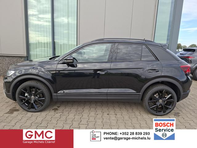 Volkswagen T-Roc - Style Modell 2025, 1.5 TSI 150PS DSG, Schwarz-Met, Elektr. Heckklappe, ACC, Virtual Cockpit, Climatronic, ParkAssist, Parksensoren v/h, R&uuml;ckfahrkamera, Sitzheizung, Privacy-Glas, M-Lederlenkrad beheizt, 19" ALU "Misano" schwarz, IQ LIGHT MATRIX, Keyless
