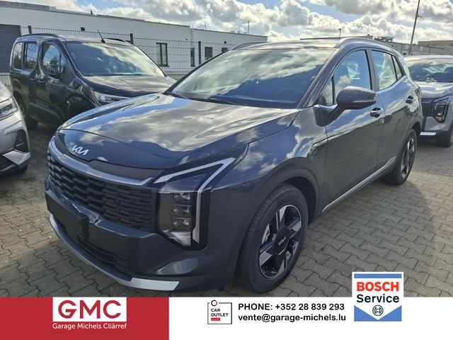 Kia Sportage - Silver 1.6 T-GDI 150PS AUTOMATIK, Penta-Metal Grau METALLIC, 2-Zonen-Klimaautomatik, Navigation 12,3", Parksensoren vorn/hinten, R&uuml;ckfahrkamera, 17" Alufelgen, Winterpaket/Sitzheizung vorne, Beheiztes Lederlenkrad, ACC Tempomat, Alarm, Dachreling Chrom