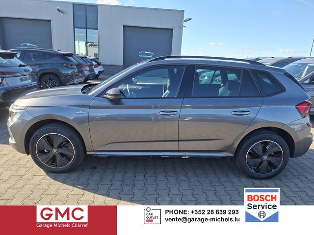Skoda Kamiq - Monte Carlo 1.0 TSI 115PS, 5J GARANTIE, METALLIC, ELE. HECKKLAPPE, ANH&Auml;NGERKUPPLUNG, BEH. FRONTSCHEIBE, MATRIX-LED, PANORAMADACH, Sitzheizung, Lenkradheizung, Ladeboden, ACC, SIDE Assist, Virtual Cockpit 10", Parksensoren, Kamera, KESSY, Privacy, 17" Alu, Climatroni