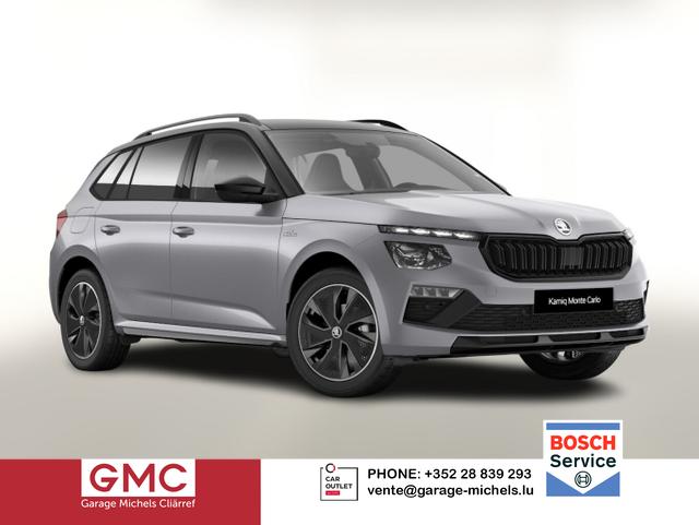 Skoda Kamiq - Monte Carlo MonteC Pano Matrix Nav Kam SHZ Kessy SunS