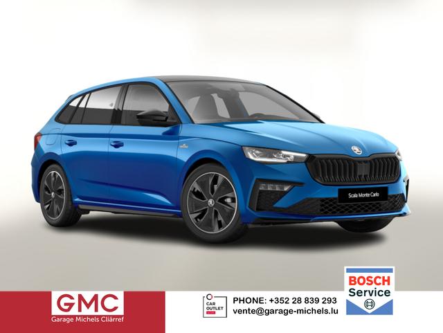 Skoda Scala - Monte Carlo DSG MonteC Pano Matrix Kam Kessy SHZ eHK