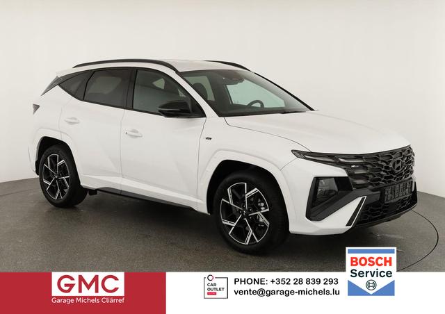 Hyundai TUCSON - N Line Mild-Hybrid 2WD 1.6 T-GDI DCT N-LINE, Facelift, Navi, 19-Zoll, Teilleder