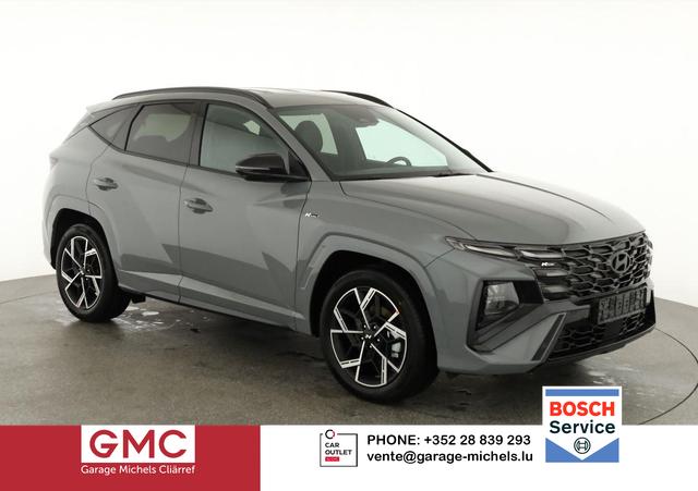 Hyundai TUCSON - N Line 2WD 1.6 T-GDI DCT N-LINE, Navi, AreaView, Side, Winter, el. Klappe, 19-Zoll, Teilleder